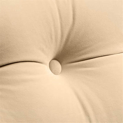 Melhany Queen Size Velvet Headboard Wedge Pillow Set with 2 Detachable Neck Rolls and Removable Washable Cover